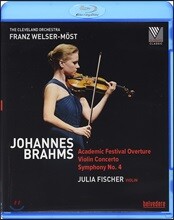 Julia Fischer 브람스: 바이올린 협주곡, 대학 축전 서곡, 교향곡 4번 (Brahms: Violin Concerto Op.77, Symphony Op.98)