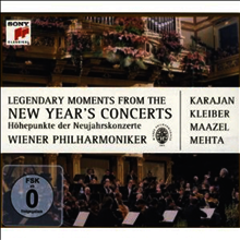 빈필 - 신년 음악회 (Legendary moments of the new year's concert) (3CD+DVD) - Herbert von Karajan