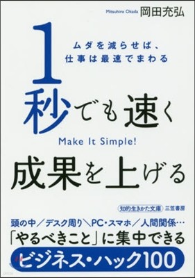 1秒でも速く成果を上げる