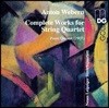 Leipziger Streichquartett 베베른: 현악 사중주 전곡 / 피아노 오중주 (Webern: Complete Works for String Quartet / Piano Quintet)