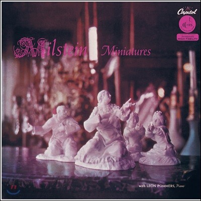 Nathan Milstein 나단 밀스타인 바이올린 소품집 - 미니어처 (Miniatures) [LP]