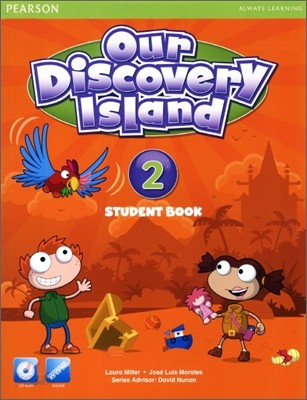 Our Discovery Island American Edition Students&#39; Book with CD-rom 2 Pack