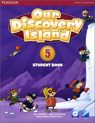 Our Discovery Island American Edition Students&#39; Book with CD-rom 5 Pack