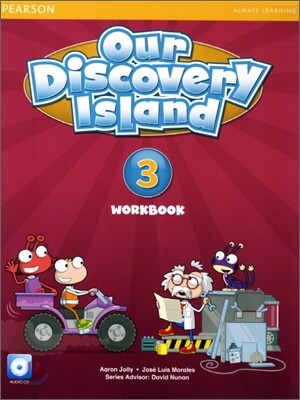 Our Discovery Island American Edition Workbook with Audio CD 3 Pack