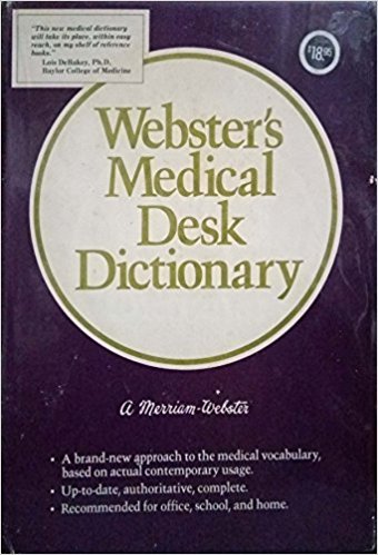 Medical Desk Dictionary (Hardcover) / 겉커버지(양장본) 없슴