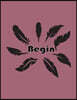 Begin: Feathers on the Purple Cover Notebook Journal Diary, This Notebook Journal with 110 Pages (8.5 X 11) Inches, Graph 72p