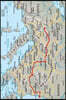 Map of the Danube River Path in Europe Journal: Take Notes, Write Down Memories in This 150 Page Lined Journal