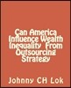 Can America Influence Wealth Inequality from Outsourcing Strategy
