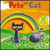 Pete the Cat: The Great Leprechaun Chase: Includes 12 St. Patrick's Day Cards, Fold-Out Poster, and Stickers!