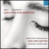 Christoph Pregardien 바흐 / 텔레만: 바리톤을 위한 칸타타 작품집 (Cantatas for Baritone)