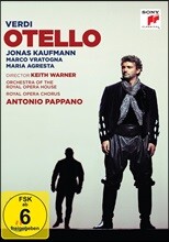 Jonas Kaufmann / Antonio Pappano 베르디: 오텔로 (Verdi: Otello) [2 DVD]