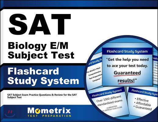 SAT Biology E/M Subject Test Flashcard Study System