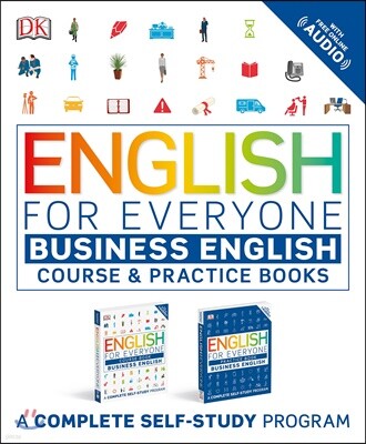 English for Everyone Slipcase: Business English Box Set: Course and Practice Books--A Complete Self-Study Program