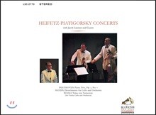 Jascha Heifetz / Gregor Piatigorsky 베토벤: 피아노 삼중주 / 하이든: 첼로 디베르티멘토 / 로자: 변주곡