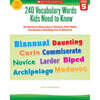 240 Vocabulary Words Kids Need to Know: Grade 5: 24 Ready-To-Reproduce Packets Inside!
