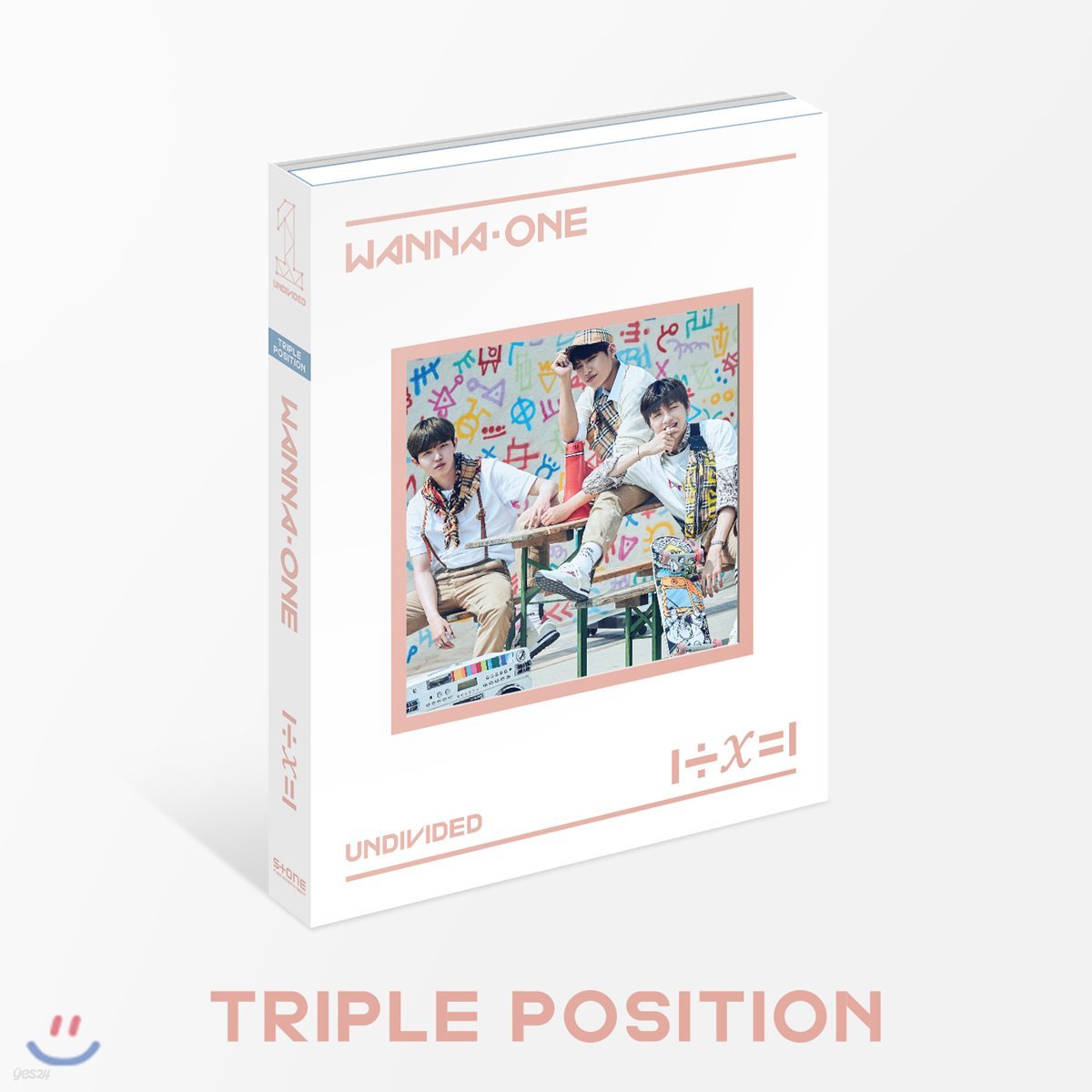 워너원 (Wanna One) - 1&#247;χ=1 (UNDIVIDED) [Triple Position Ver.]