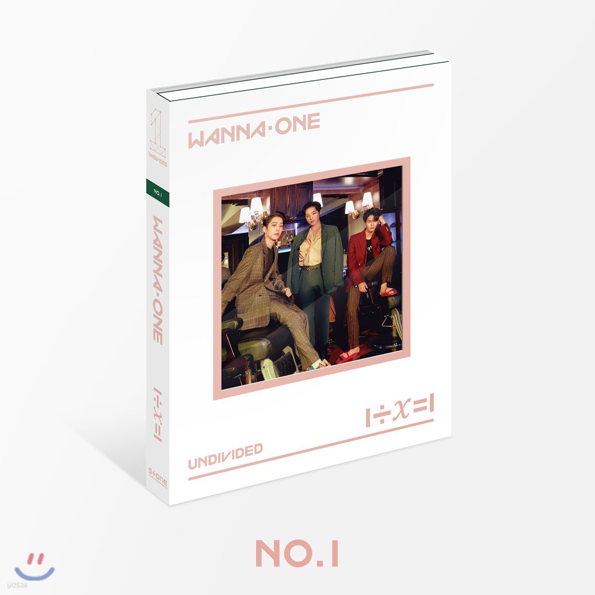 워너원 (Wanna One) - 1&#247;χ=1 (UNDIVIDED) [No.1 Ver.]