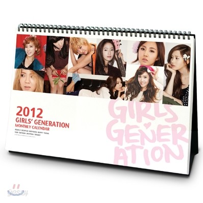 소녀시대 2012 Official Calendar (탁상형)