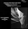 David Abel / Julie Steinberg 드뷔시 / 브람스 / 바르톡: 바이올린과 피아노를 위한 소나타 작품집 (Debussy / Brahms / Bartok: Sonatas For Violin And Piano) [LP]