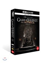 왕좌의 게임 시즌 1 (4Disc 4K UHD 초도한정 아웃박스) : 블루레이