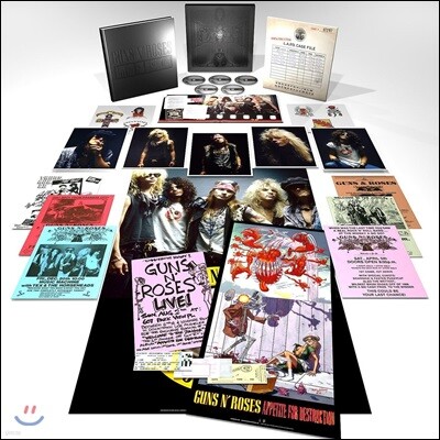 Guns N' Roses - Appetite For Destruction 건즈 앤 로지즈 데뷔 앨범 [Super Deluxe Edition]