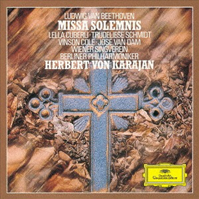 베토벤: 장엄 미사 (Beethoven: Missa Solemnis) (Ltd. Ed)(UHQCD)(일본반) - Herbert Von Karajan