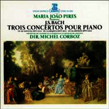 바흐: 세 개의 피아노 협주곡 (Bach: 3 Piano Concertos BWV1052, 1055, 1056) (일본반)(CD) - Maria Joao Pires