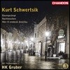 HK Gruber 쿠르트 슈베르치크: 관현악 작품집 (Kurt Schwertsik: Baumgesange)
