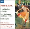 Jean-Luc Tingaud 풀랑크: 발레음악 `암사슴 모음곡`, `동물 모형 모음곡`, 신포니에타 (Poulenc: Les Biches Suite, Les Animaux modeles Suite, Sinfonietta)