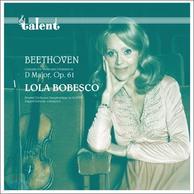 Lola Bobesco 베토벤: 바이올린 협주곡, 로망스 - 롤라 보베스코 (Beethoven: Violin Concerto Op.61, Romance)[LP]