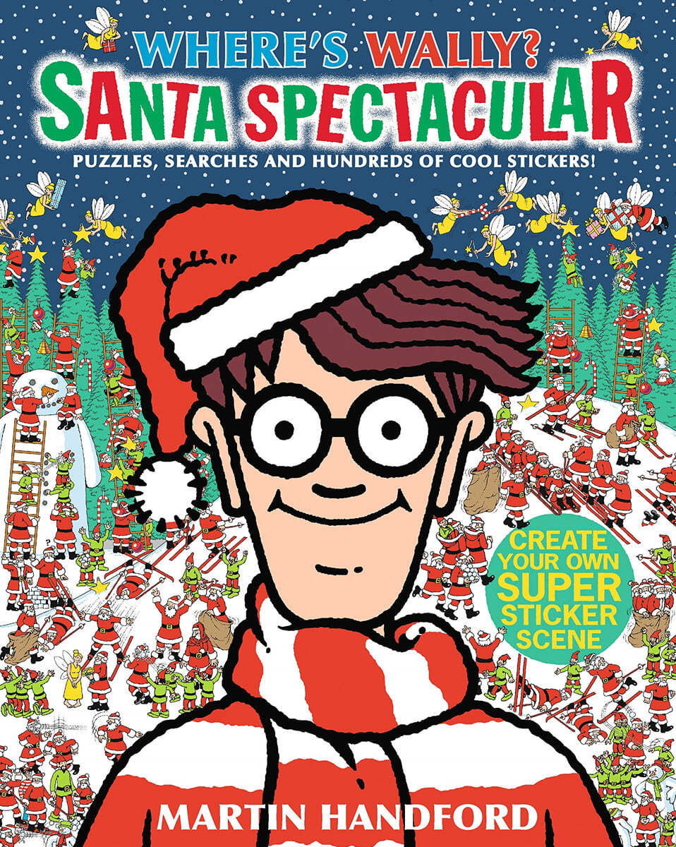 Where&#39;s Wally? Santa Spectacular Sticker Activity Book 