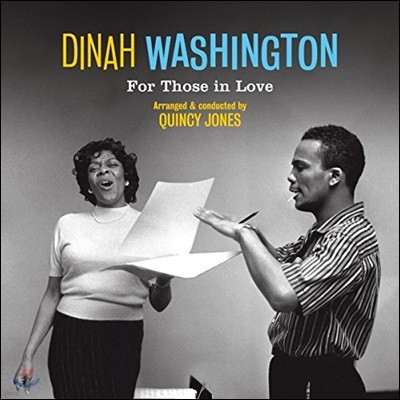 Dinah Washington (디나 워싱턴)- For Those In Love Arranged And Conducted by Quincy Jones [LP]