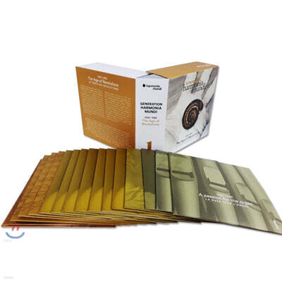 하모니아 문디 60주년 기념 박스 1집 [1958-1988 혁명의 시대] (Generation harmonia mundi - 1. The Age of Revolutions)