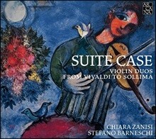 Chiara Zanisi / Stefano Barneschi 무반주 바이올린 듀오 작품집 (Suite Case - Violin Duos from Vivaldi to Sollima)