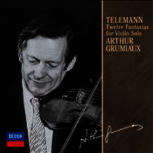 텔레만: 열두 개의 무반주 바이올린 환상곡 (Telemann: 12 Fantasias For Violin Solo) (Ltd. Ed)(일본반)(CD) - Arthur Grumiaux