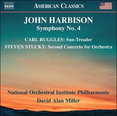 David Alan Miller 존 하비슨 : 교향곡 4번 / 칼 러글스: 태양을 밟는 사람 외 (Harbison: Symphony No. 4 / Carl Ruggles: Sun-Treader)