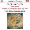 Susan Allen / Kreutzer Quartet 글로리아 코츠 : 피아노 오중주, 교향곡 10번 (Gloria Coates: Piano Quintet, Symphony No. 10 'Drones of Druids on Celtic Ruins')