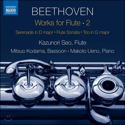 Kazunori Seo 베토벤 : 플루트 작품 2집 - 플루트와 피아노를 위한 세레나데, 플루트 소나타 외 (Beethoven: Works For Flute 2)