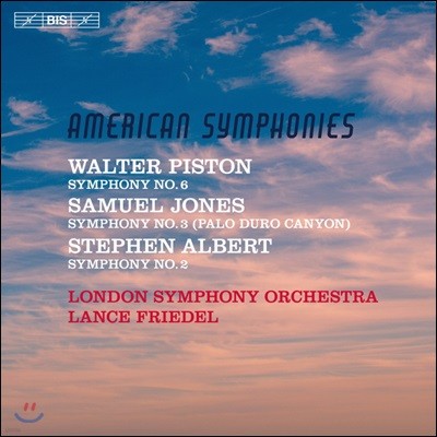 Lance Friedel 아메리칸 교향곡 - 월터 피스턴, 사무엘 존스 등의 작품 (American Symphonies) 런던 심포니 오케스트라, 랜스 프리델