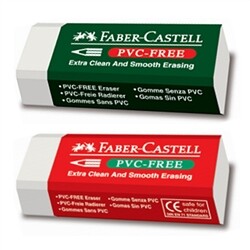 [알앤비]파버카스텔 PVC-FREE 18 85 39/18 95 20/지우개/faber castell/pvcfree