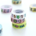 jam jam alphabet PAPER TAPE (A~N)