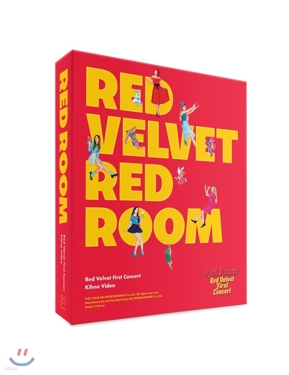 레드벨벳 (Red Velvet) - Red Velvet 1st Concert [Red Room] [키노 비디오]