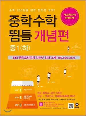 중학수학 뜀틀 개념편 중1(하) (2022년용)