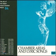이태리 실내 성악 선집 4 - 실내 아리아와 서정가곡들 (The Art of the Italian Vocal Chamber Music 4 - Chamber Arias and Lyric Songs)