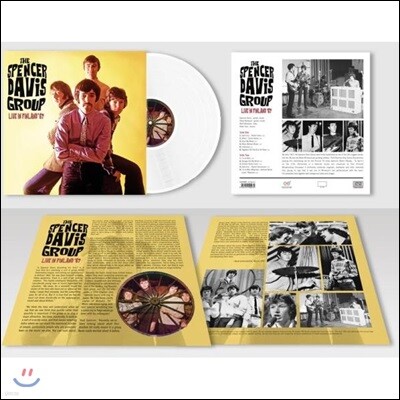 Spencer Davis Group (스펜서 데이비스 그룹) - Live In Finland '67 (1967년 핀란드 The Helsinki Culture House 라이브 실황) [폴라 화이트 컬러 LP]