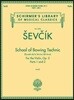 School of Bowing Technics, Op. 2, Parts 1 & 2: Schirmer Library of Classics Volume 2096
