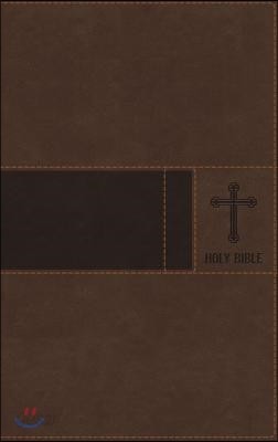 Niv, Premium Gift Bible, Leathersoft, Brown, Red Letter Edition, Indexed, Comfort Print