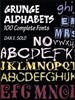 Grunge Alphabets: 100 Complete Fonts