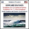 Gerard Schwarz 하워드 핸슨: 교향곡 6번, 7번 바다 (Howard Hanson: Symphonies Nos. 6 & 7)