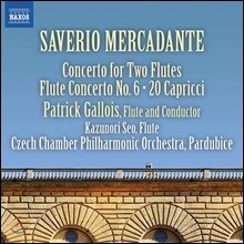 Patrick Gallois 메르카단테: 플루트 협주곡 2집 (Mercadante: Concerto for Two Flutes, Flute Concerto, Capricci)
